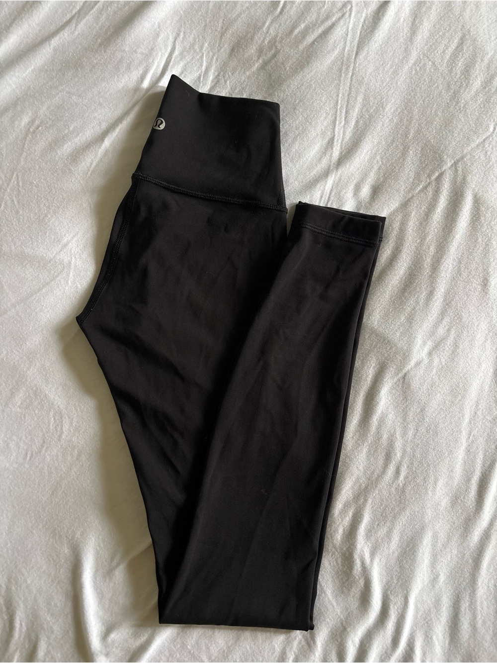 lululemon athletica Black Seamless High-Waist Leggings Size 0